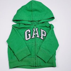 Green Baby Gap Hoodie (6-9 Month)